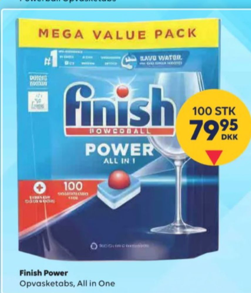 Finish, Maskinopvask-tabs