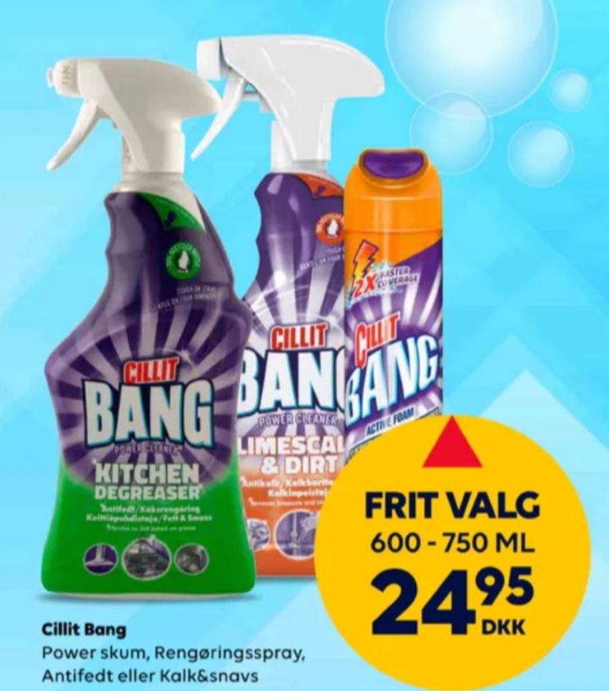 Cillit Bang, Rengøring - universal