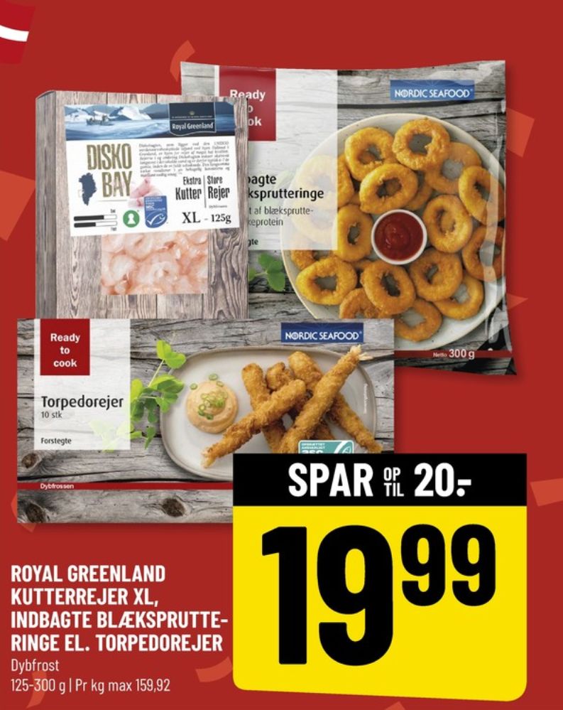 Nordic Seafood, Blæksprutteringe