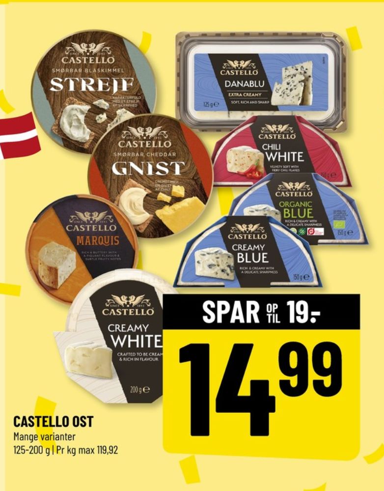 Castello Organic Blue, Skimmelost
