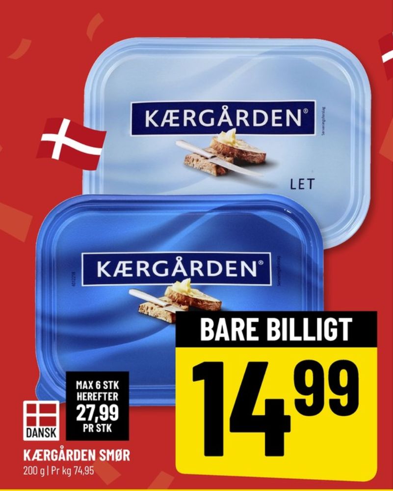 Kærgården, Smørbar Let