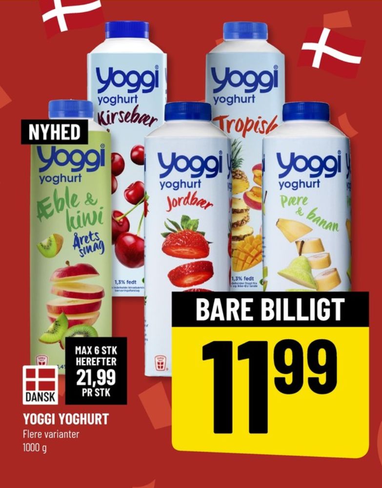 Yoggi, Kirsebær Yoghurt 