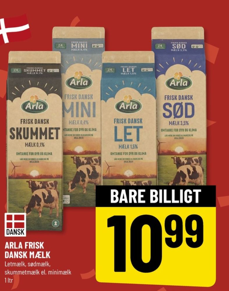 Arla, Skummetmælk 0,1%