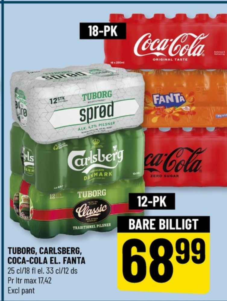 Coca Cola, Cola 18 pk.