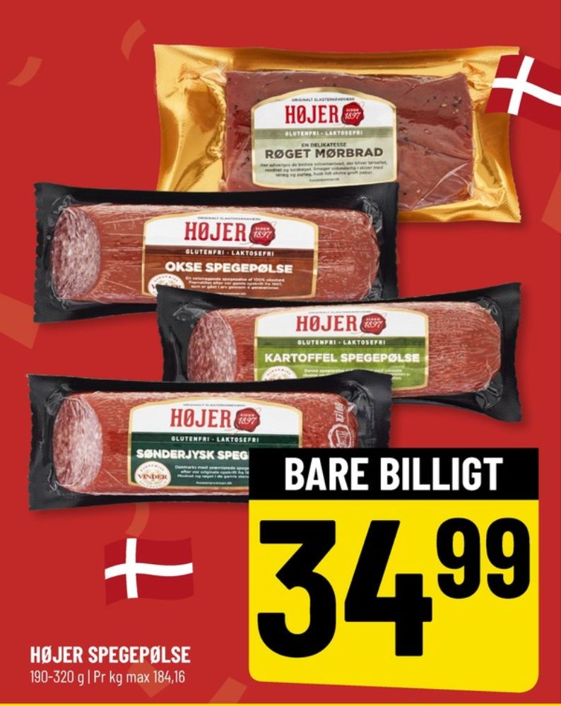 Højer Pølser, Kartoffelspegepølse