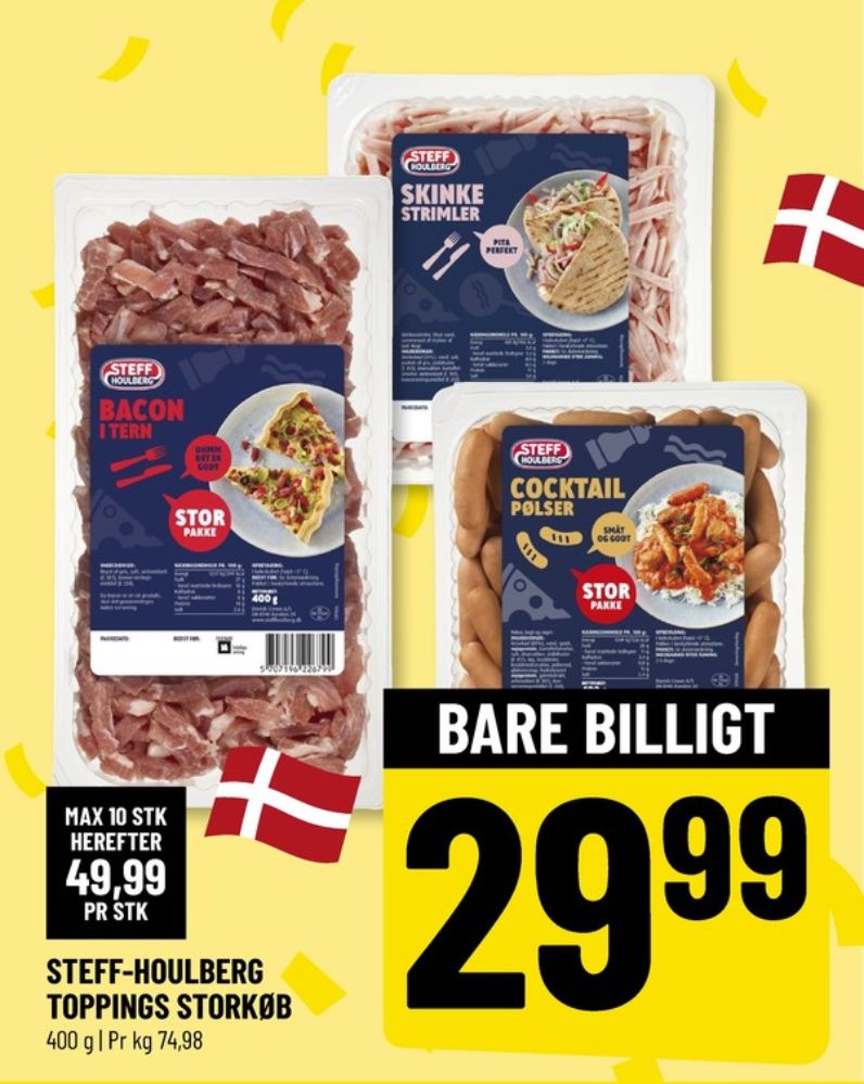 Steff Houlberg, Skinkestrimler