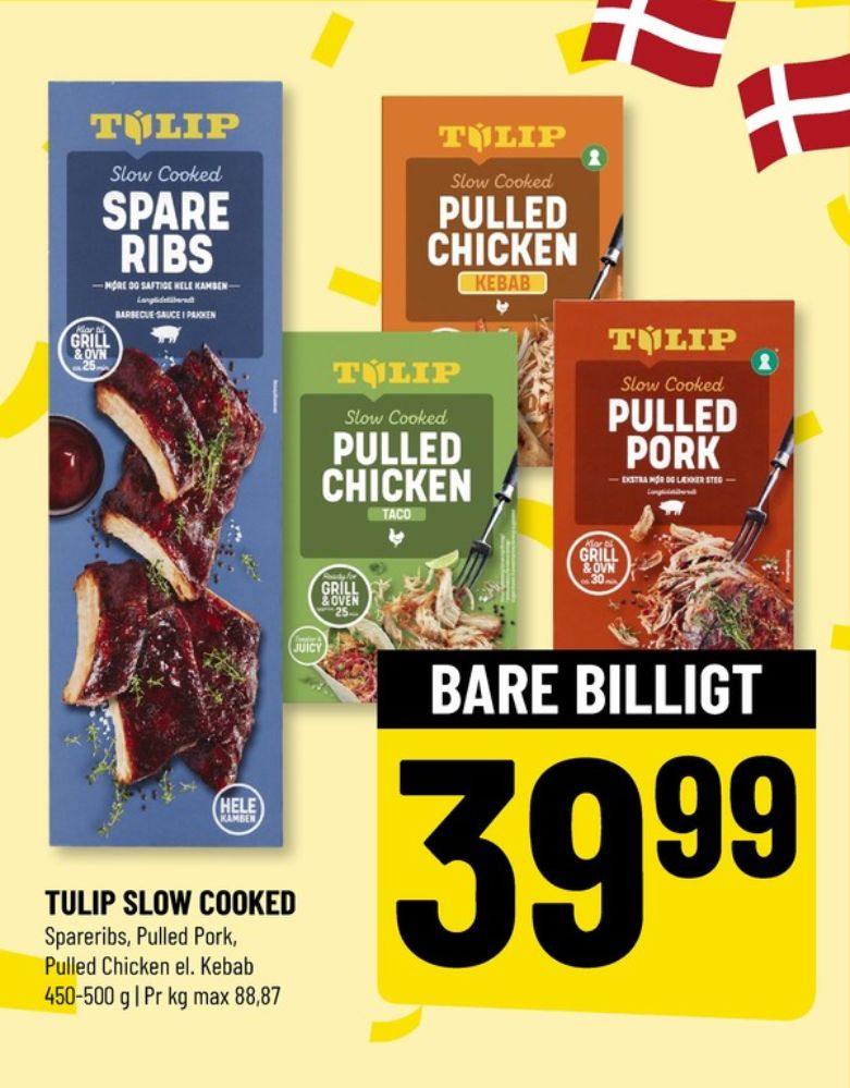 Tulip, Spareribs