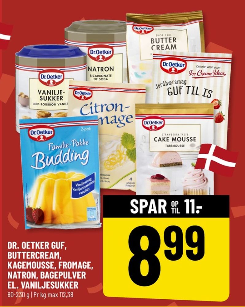 Dr Oetker, Bagepulver