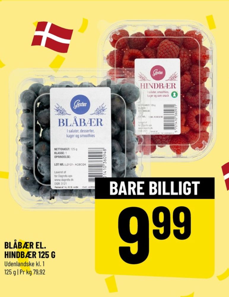 Gestus, Blåbær