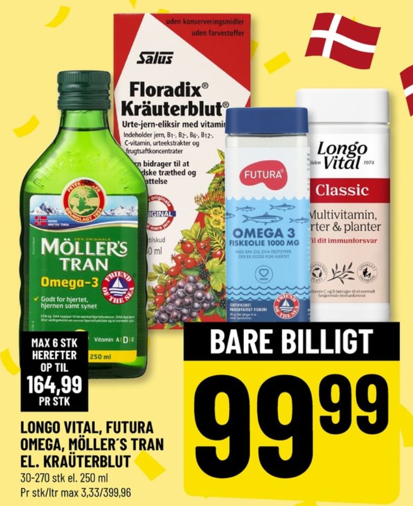 Futura, Fiskeolie