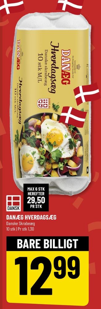 Danæg, Hverdagsæg M/L
