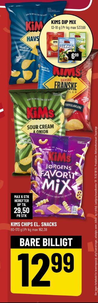 Kims, Havsalt Chips