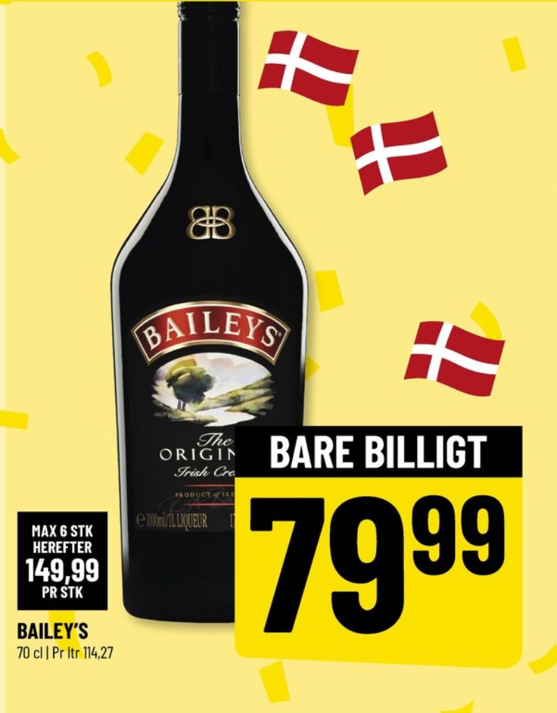 Baileys Original, Likør