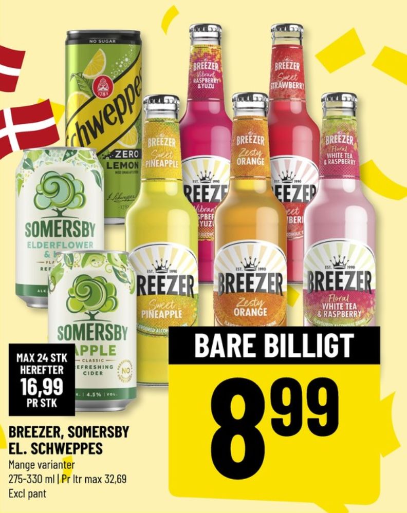 Schweppes Zero Lemon, Lemonsodavand
