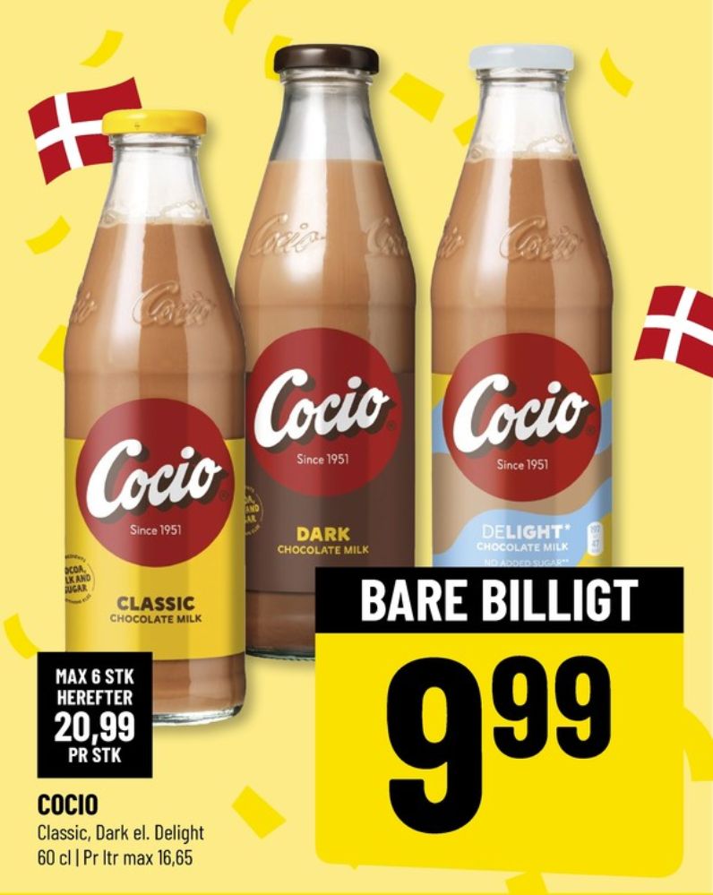 Cocio, Chokolademælk Classic 12 pk.