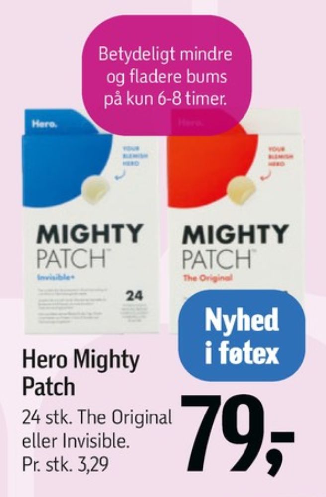 Hero Mighty Patch, Mighty Patch