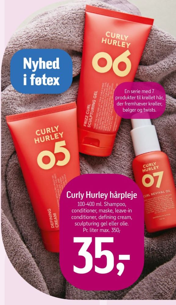 Curly Hurley, Shampoo