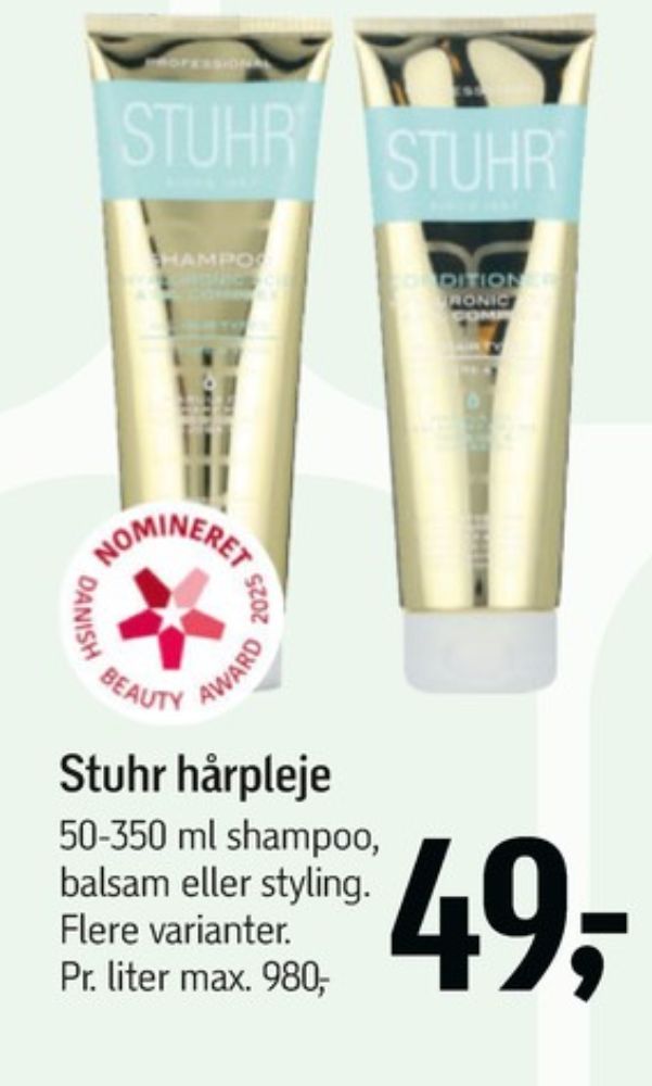 Stuhr, Shampoo