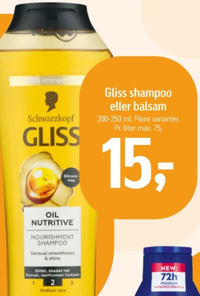 Schwarzkopf Gliss, Shampoo
