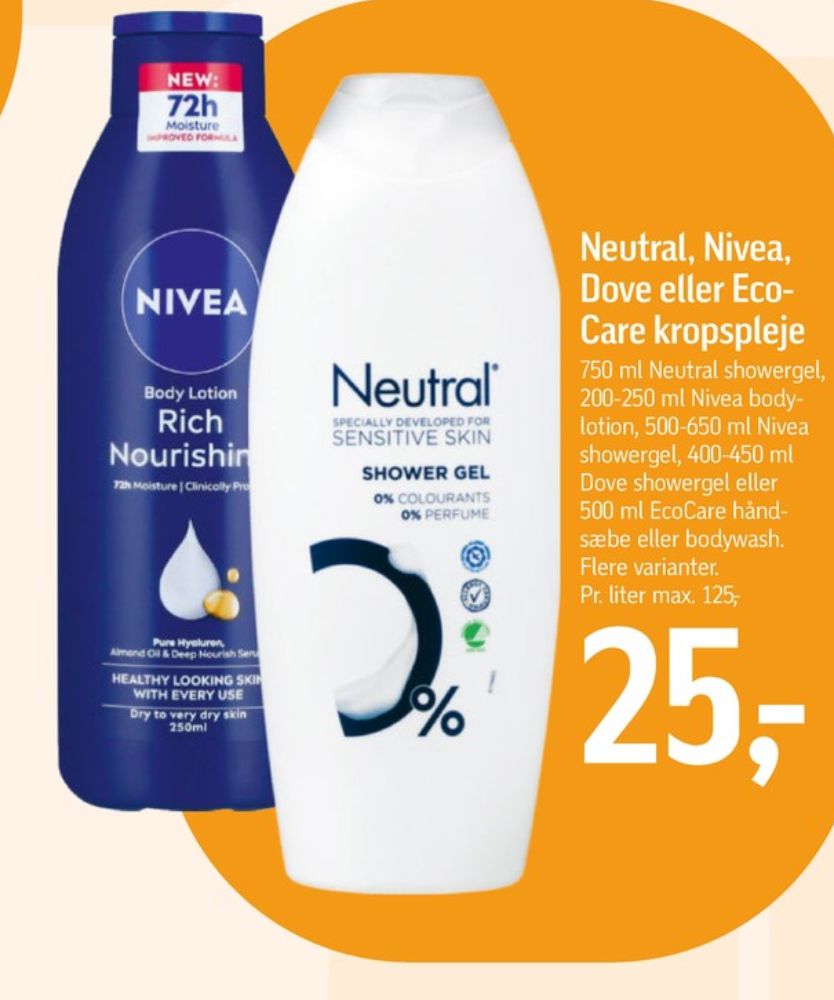 Dove, Bodyshampoo