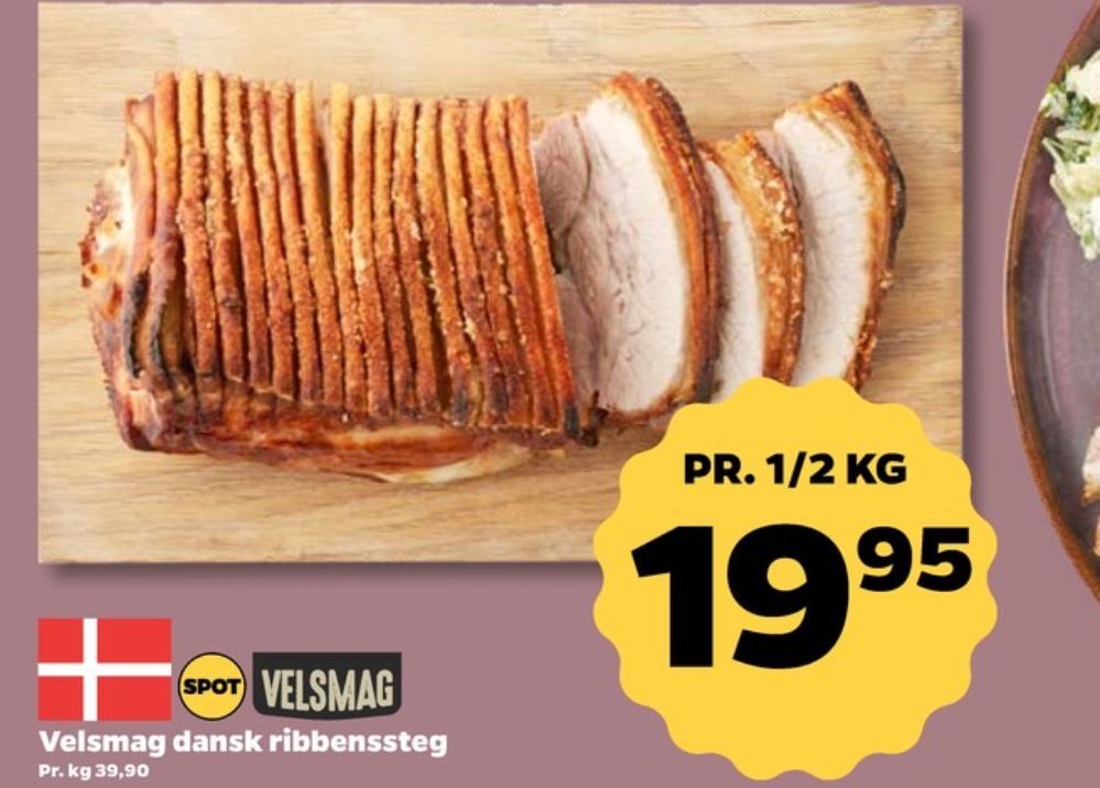 Velsmag, Ribbensteg