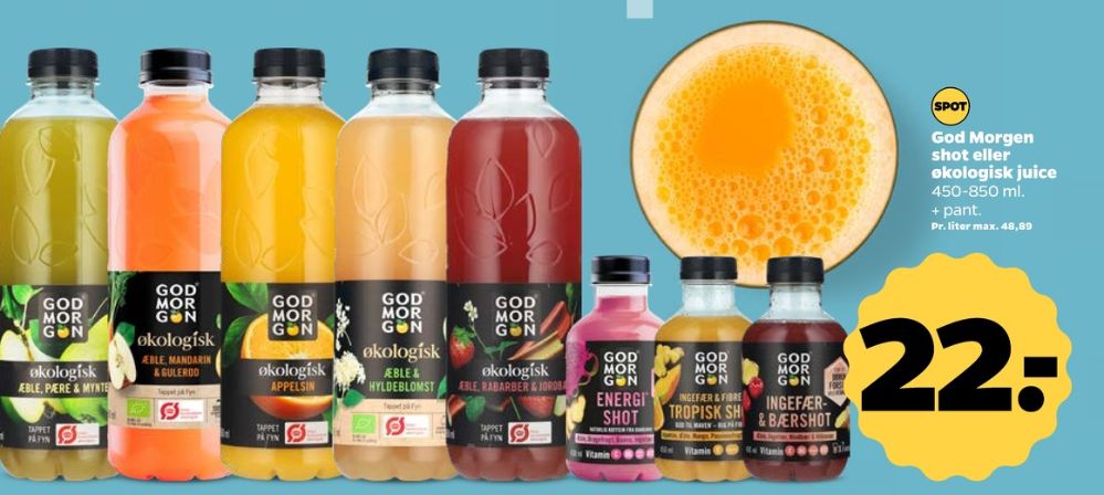 GodMorgen, Appelsinjuice