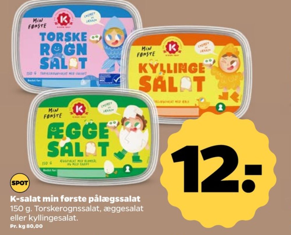 K-salat Min første, Kyllingesalat