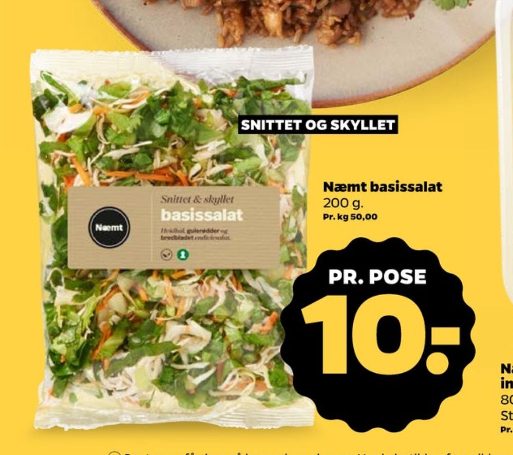 Næmt, Salatblanding