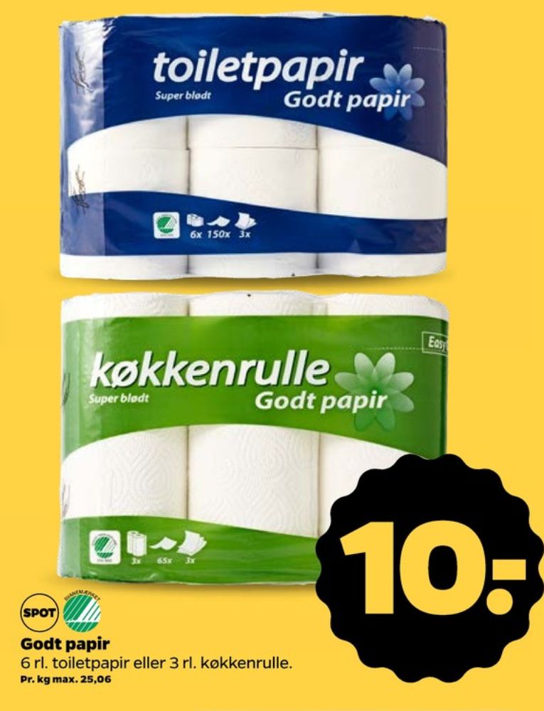 Godt Papir, Toiletpapir