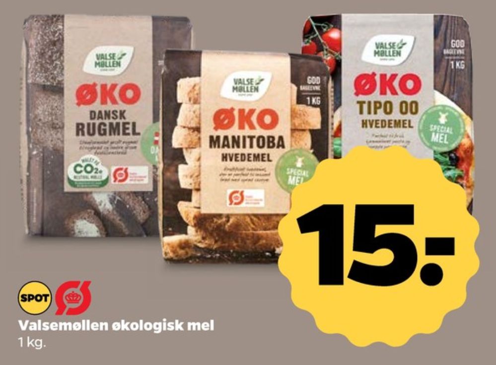 Valsemøllen, Rugmel