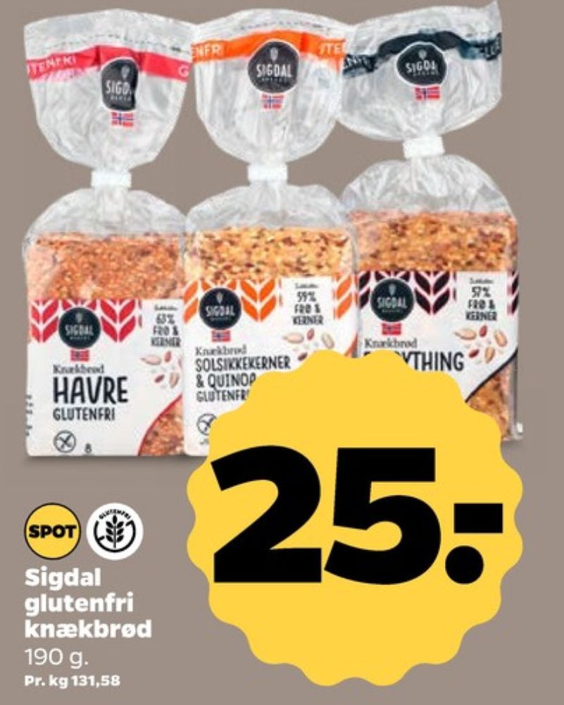 Sigdal, Havreknækbrød