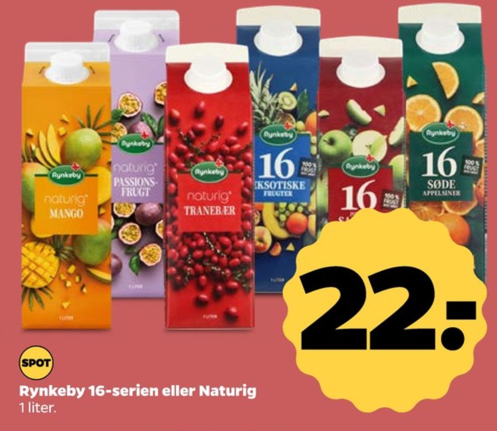 Rynkeby 16 serie, Appelsinjuice Søde