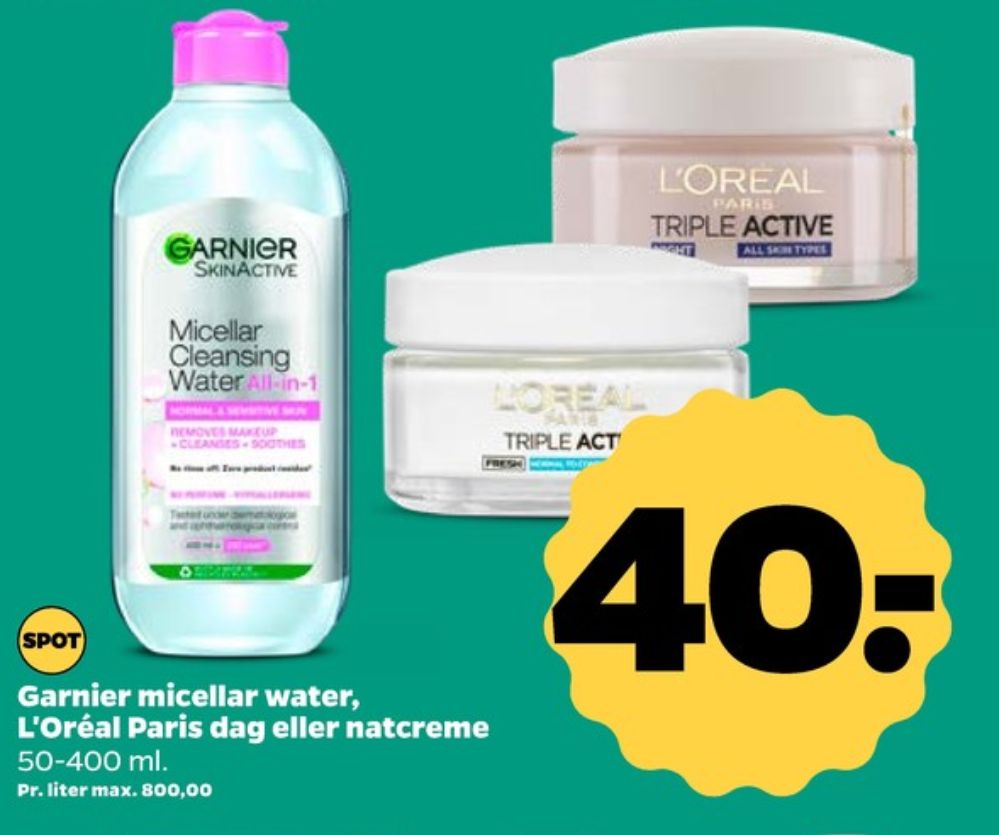 Loreal Paris Triple Active, Creme