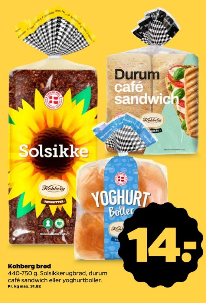 Kohberg, Yoghurtboller