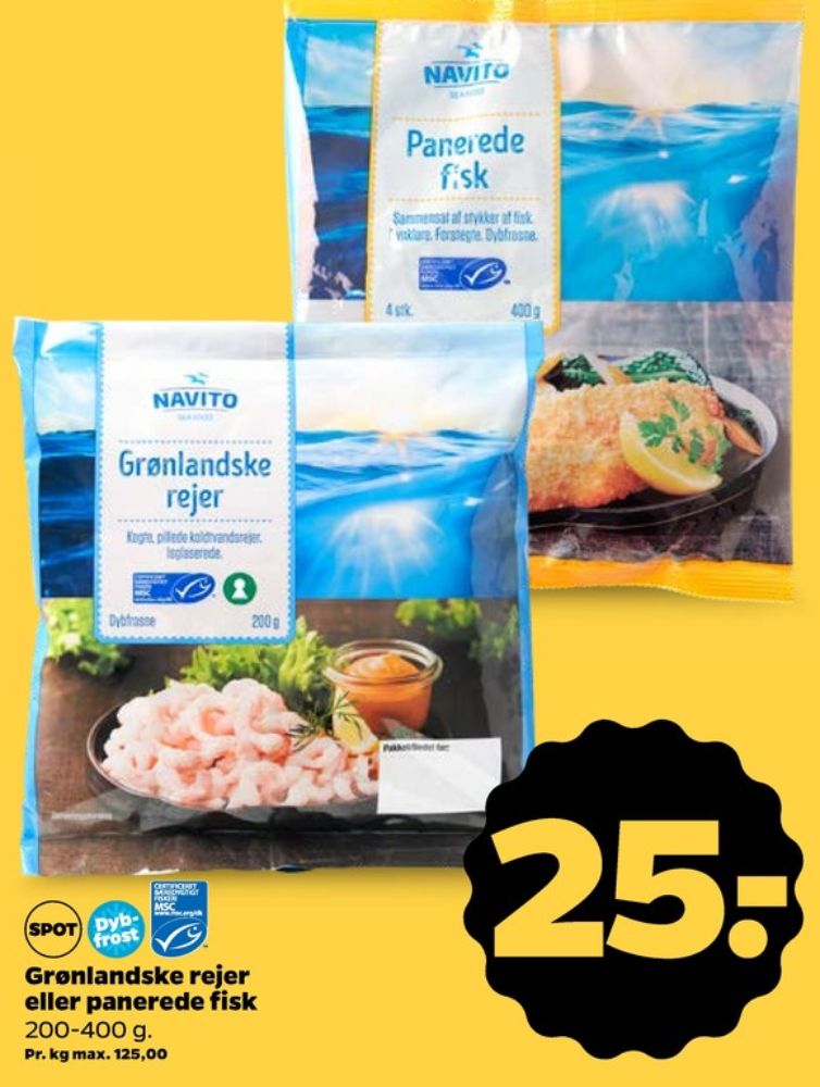 Navito, Fiskefileter