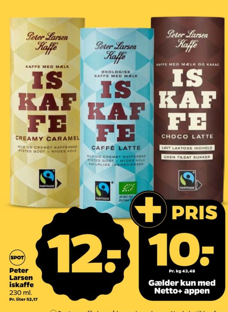 Peter Larsen, Iskaffe