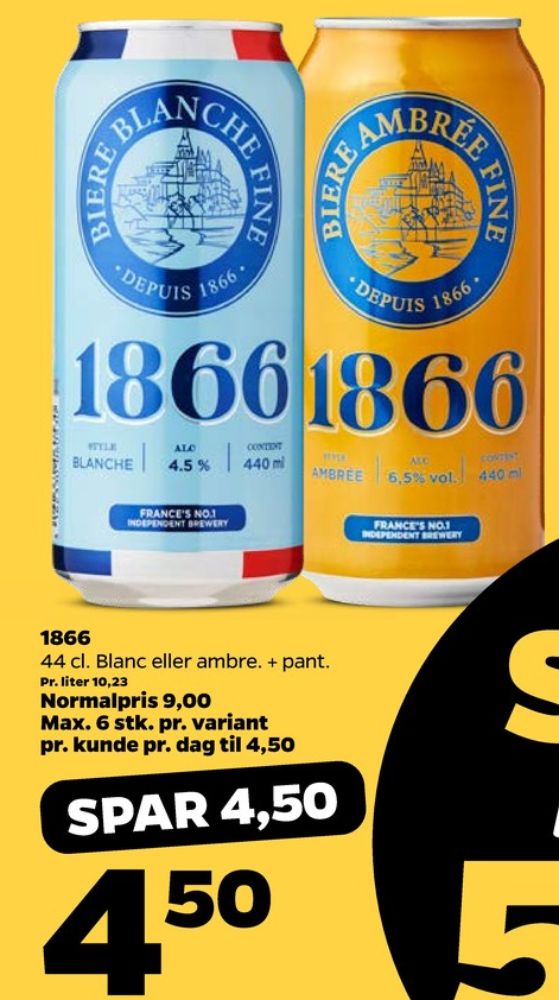 1866 Biere Blanche Fine, Specialøl