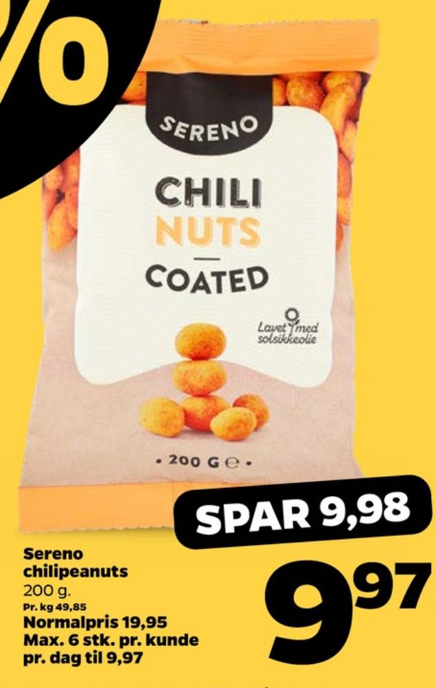 Sereno, Chili Peanuts