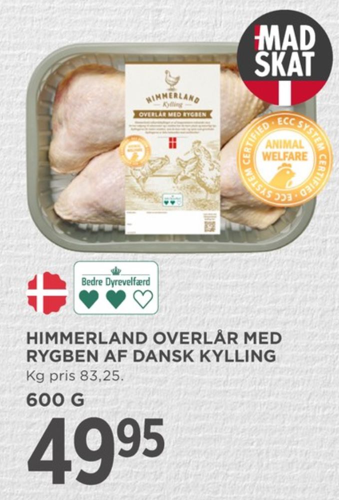 Himmerland Kylling, Kyllingeoverlår