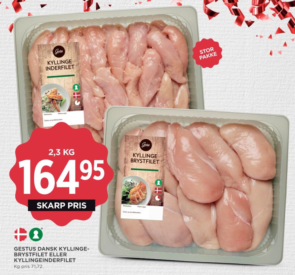 Gestus, Kyllingebrystfilet