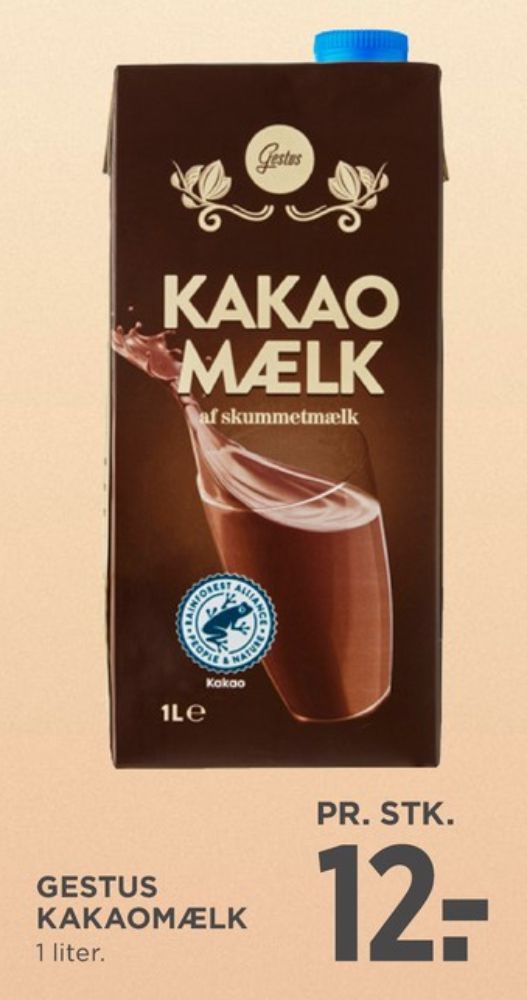Gestus, Kakaomælk