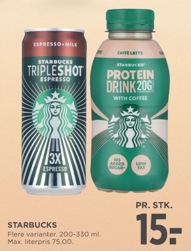 Starbucks, Protein Iskaffe