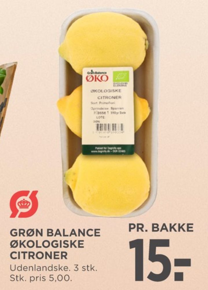 Grøn Balance, Citroner