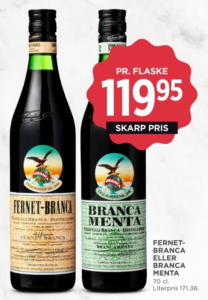 Fernet Branca, Bitter