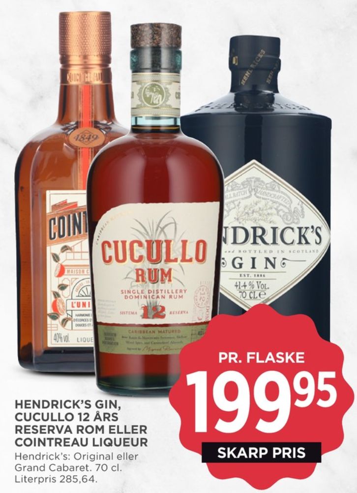 Hendricks Grand Cabaret, Gin