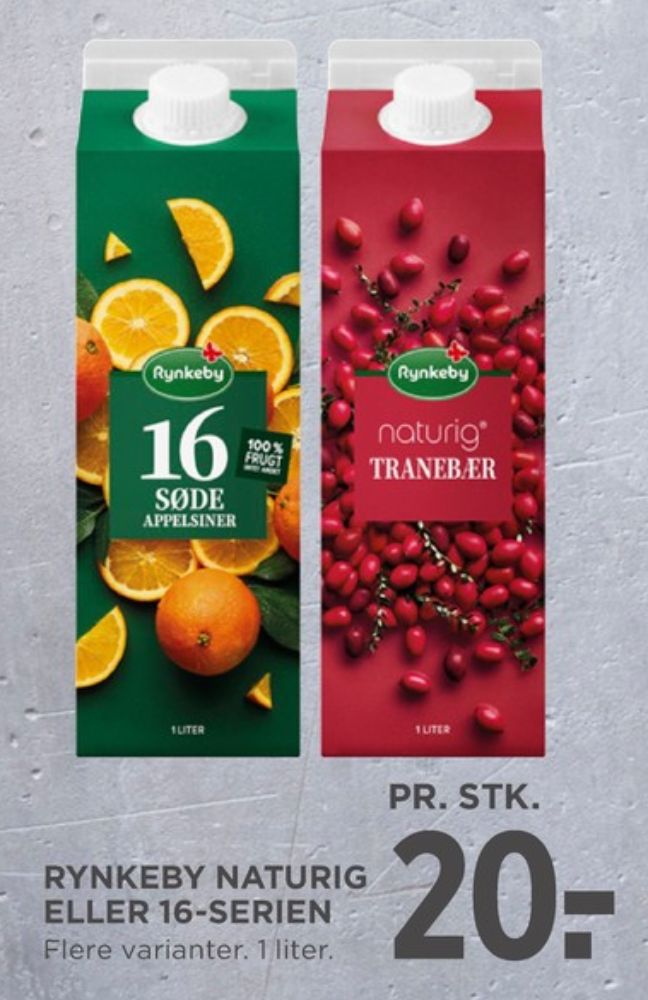 Rynkeby 16 serie, Appelsinjuice Søde