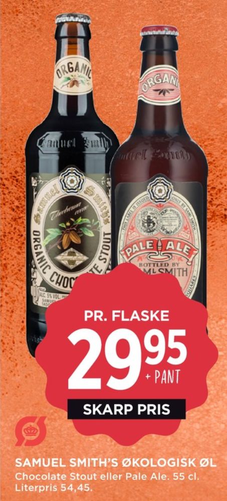 Samuel Smith Pale Ale, Specialøl