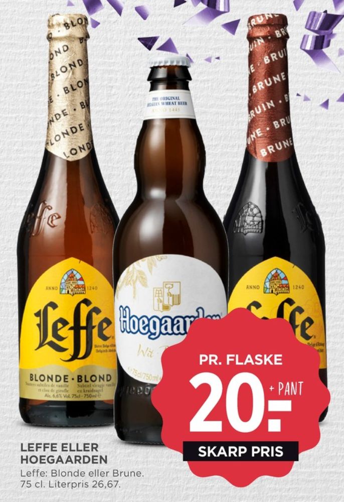 Leffe Blonde, Specialøl