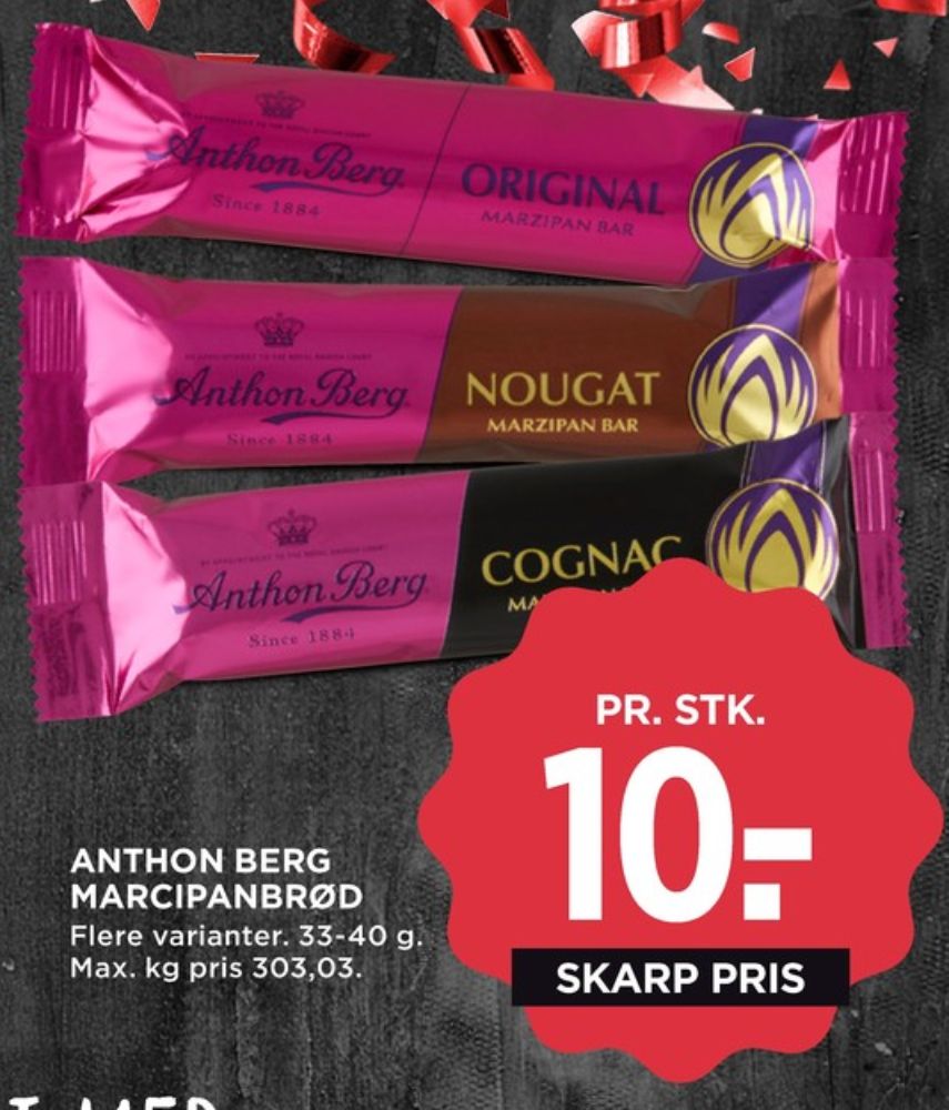 Anthon Berg, Marcipanbrød Nougat
