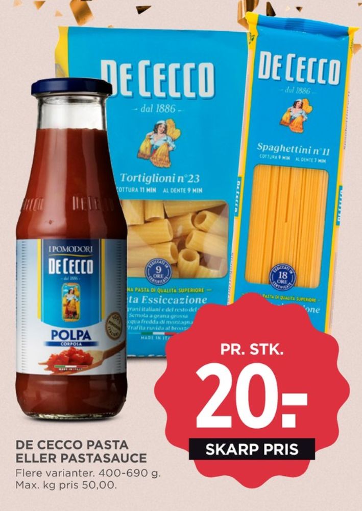 De Cecco, Spaghetti